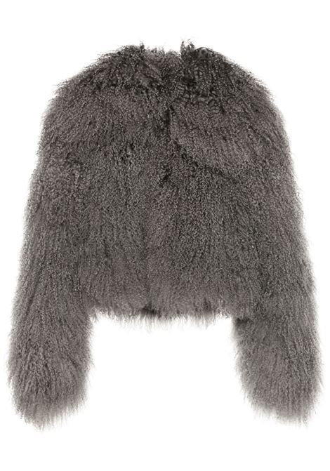 Grey fur jacket Salvatore santoro - women SALVATORE SANTORO | Outerwear | 47098DGRY